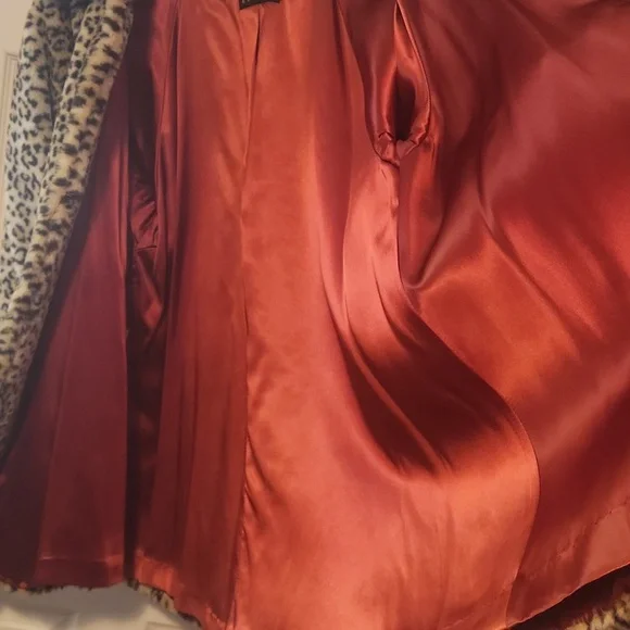 Vintage Compagnie Internationale Express Faux Fur Coat - Picture 9 of 9